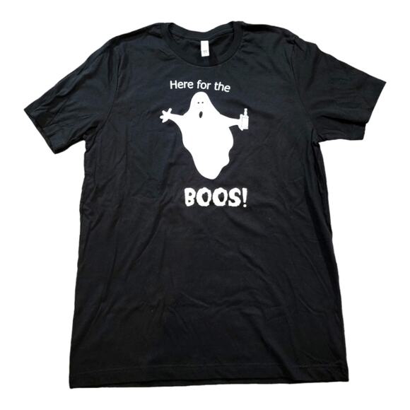 BELLA+CANVAS "Here for the Boos" T-shirt | Various Sizes - Picture 1 of 3